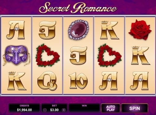 Игровые автоматы онлайн на деньги - Secret Romance