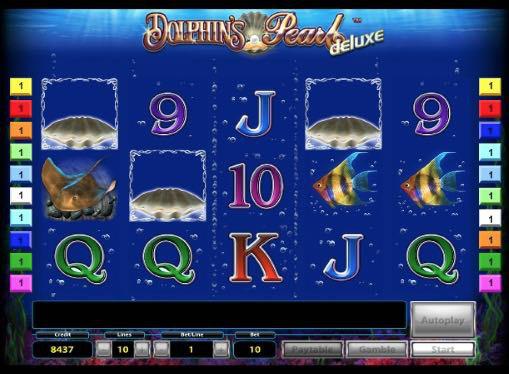 Игровые автоматы на деньги - Dolphin’s Pearl Deluxe