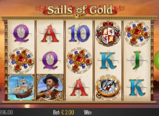 Онлайн автоматы на реальные деньги - Sails of Gold и Golden Caravan