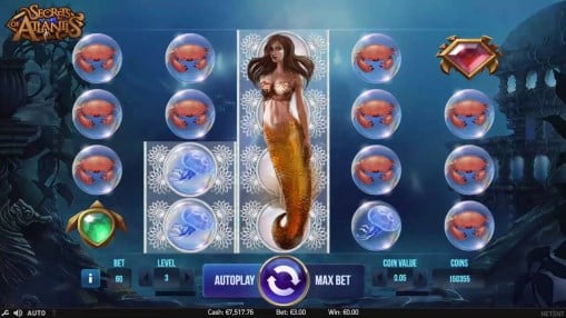 Игровые автоматы играть на деньги - Secrets of Atlantis