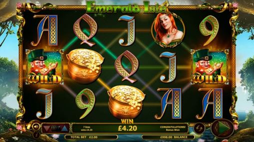 Игровые автоматы играть на деньги - Emerald Isle